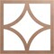 Ekena Millwork Statesman Wood Fretwork Pierced Ceiling Medallion, Wood (Paint Grade), 26"OD x 16 5/8"ID x 3/8"T CMWP26X26X0375STMF - alternate 1